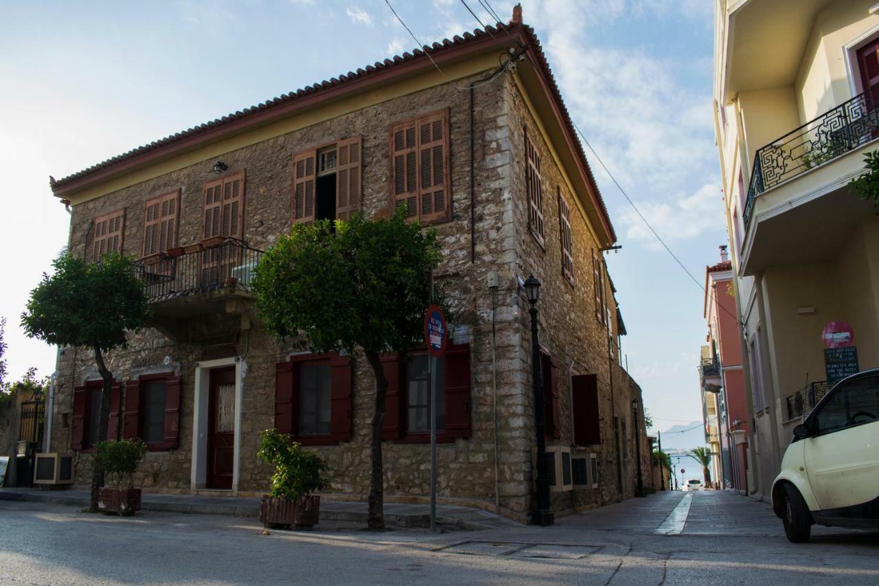 Traditional House Of 1898 In The Heart Of Old Town Of Nafplio Luaran gambar